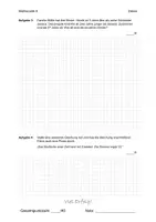 Vorschau - Test - Klassenarbeit Jg. 8 - Binomische Formeln und Gleichungen - Seite 1