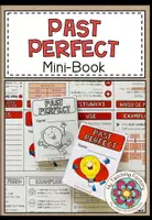 Vista previa - Tarjetas / Manipulativos - PAST PERFECT - Mini-Book - Portada