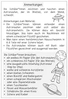 Vorschau - Unterrichtsreihen - Kunstprojekt - Astronaut im Weltall - Planeten & Sonnensystem - Seite 1