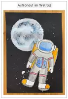 Vorschau - Unterrichtsreihen - Kunstprojekt - Astronaut im Weltall - Planeten & Sonnensystem - Seite 2