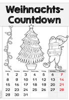 Vorschau - Stationenlernen - Adventskalender | Weihnachten - Seite 1