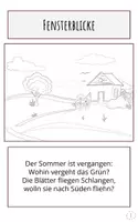 Vorschau - Arbeitsblätter - Wenn's im November dunkel wird - Ein Ausmalgedicht - Seite 1