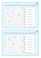 Vorschau - Fördermaterial/Inklusion - Kartei zur Hundertertafel - Klasse 2 (mit Lösung) - Seite 2