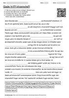 Vorschau - Arbeitsblätter - Arbeitsblatt "Glaube trifft Wissenschaft" + interaktive Lösung & MP3 + Mindmap - Deckblatt