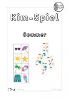 Vorschau - Spiele - Kim-Spiel Sommer - Deckblatt