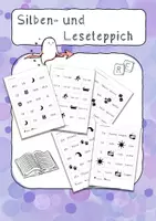 Vorschau - Arbeitsblätter - Silben- und Leseteppiche (wachsendes Materialpacket) - Deckblatt