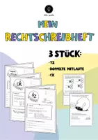 Vorschau - Arbeitsblätter - Materialpaket 6 Rechtschreibübungshefte - Seite 1