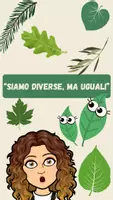 anteprima - Presentazioni / Lavagne - SIAMO DIVERSE MA UGUALI - Pagina 1