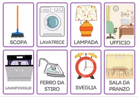 anteprima - Flashcard - Categorie semantiche - CASA - Pagina 3