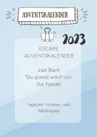 Vorschau - Stundenentwürfe - Escape Room - Adventskalender zum Buch "Du spinnst wohl" VERSION 2023 - Seite 1
