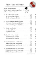 Vorschau - Arbeitsblätter - Fit im Lesen: "Im Herbst" Leseverständnis - Seite 2
