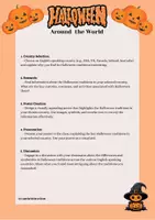 Vorschau - Stundenentwürfe - Halloween - Around the World - Seite 1
