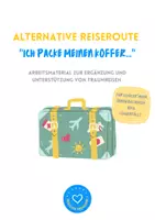 Vorschau - Mal- und Bastelvorlagen - Alternative Reiseroute - Meditatives Malen bei Traumreisen - Deckblatt