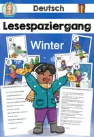 Vorschau - Arbeitsblätter - Lesespaziergang "Winter" (1-4.Klasse) - Deckblatt