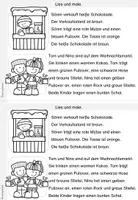Vorschau - Arbeitsblätter - Mini Lese-Mal-Heft "Winter" - Seite 3