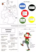 Vorschau - Arbeitsblätter - Till Eulenspiegel (Deckblatt und Test) - Seite 1