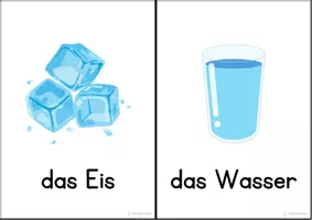 Vorschau - Arbeitsblätter - Aggregatformen/Zustände von Wasser Tafelmaterial und Arbeitsblatt - Seite 1