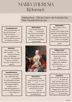 Vorschau - Arbeitsblätter - Maria Theresia: Reformen - Seite 1