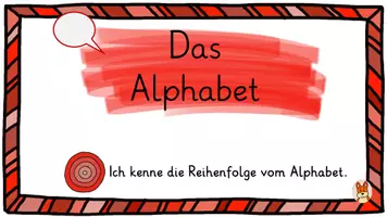 Vorschau - Unterrichtsreihen - Digitale Tafelbilder zur Einführung: Alphabet (Abc), Selbstlaut, Mitlast, Zwielaut und Umlaut - Seite 1