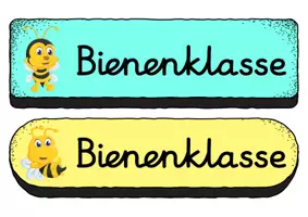 Vorschau - Bildkarten - Buttons - Biene für die Bienenklasse - Seite 2