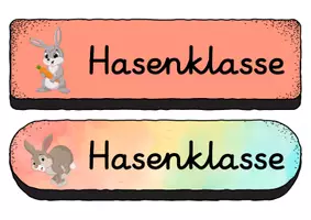 Vorschau - Bildkarten - Buttons - Hase für die Hasenklasse - Seite 3