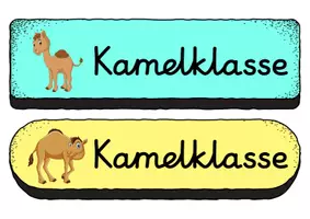 Vorschau - Bildkarten - Buttons - Kamel für die Kamelklasse - Seite 2