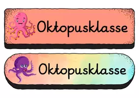 Vorschau - Bildkarten - Buttons - Oktopus für die Oktopusklasse - Seite 3