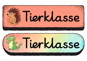 Vorschau - Bildkarten - Buttons - Tiere für die Tierklasse - Seite 3