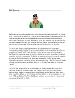 Vorschau - Text - Bad Bunny Biografía (Spanisch /Text) - Deckblatt