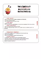 Vorschau - Fördermaterial/Inklusion - Materialpaket Grammatik - Deckblatt