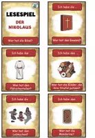 Vorschau - Spiele - Lesespiel "Der Nikolaus" Advent - DaZ / DaF / Deutsch - Seite 1