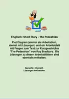 Vorschau - Arbeitsblätter - The Pedestrian Plot Diagram und Arbeitsblätter - Deckblatt