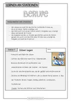 Vorschau - Anderer Materialtyp - Handreichung Berufe - Deckblatt