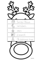 Vista previa - Hojas de trabajo - CHRISTMAS FLIPBOOK - página 1