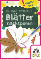 Vorschau - Mal- und Bastelvorlagen - Blätter im Herbst *Mehrstufenklasse* - Deckblatt