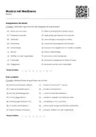 anteprima - Esercizi - Musica nel Medioevo - Pagina 1