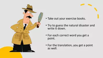 Vorschau - Spiele - Natural Disasters: Vocabulary, Speaking and Role Play (PowerPoint) - Seite 3