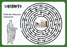 Vorschau - Spiele - Latein Labyrinth - Deckblatt