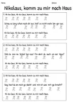 Vorschau - Arbeitsblätter - Nikolaus, komm zu mir nach Haus: Orffinstrumente - Seite 2
