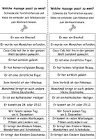 Vorschau - Arbeitsblätter - "Wer ist wer? Nikolaus vs. Weihnachtsmann" DaZ / Deutsch / KBW / Religion / Ethik - Seite 3