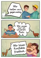 Vorschau - Poster - 20 Klassenregeln - Alpaka für die Alpakaklasse (Grundschule) - Seite 3