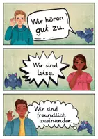 Vorschau - Poster - 20 Klassenregeln - Fledermaus für die Fledermausklasse (Grundschule) - Seite 2