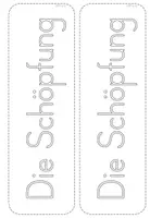 Vorschau - Mal- und Bastelvorlagen - Lapbook zur Schöpfung – Religion 1. Klasse - Seite 3