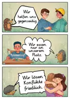 Vorschau - Poster - 20 Klassenregeln - Igel für die Igelklasse (Grundschule) - Seite 3