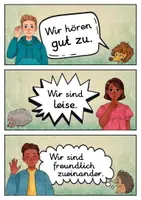 Vorschau - Poster - 20 Klassenregeln - Igel für die Igelklasse (Grundschule) - Seite 2