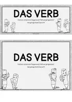 Vorschau - Aufgabenkarten - Verben (Zeitwörter/Tunwörter) - Kartei - Seite 3