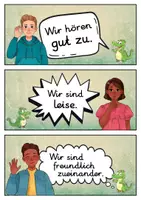 Vorschau - Poster - 20 Klassenregeln - Krokodil für die Krokodilklasse (Grundschule) - Seite 2