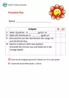 Vorschau - Arbeitsblätter - Rechteck Quadrat mm - Seite 2
