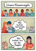 Vorschau - Poster - 20 Klassenregeln - Maus für die Mausklasse (Grundschule) - Seite 1