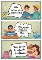 Vorschau - Poster - 20 Klassenregeln - Monster für die Monsterklasse (Grundschule) - Seite 3